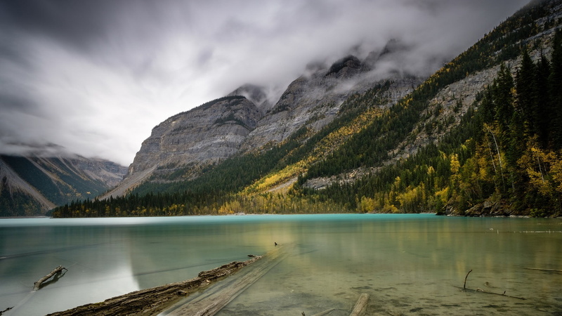 provincial park, wilderness, lake, canada, mount robson provincial park, mountain, british columbia, 1080P, north america