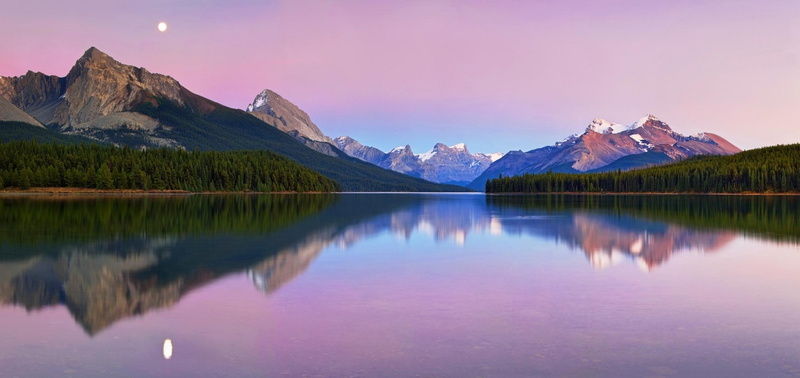 lake, beauty in nature, mountain range, snowcapped mountain, mountain, sunset, travel destinations, dramatic landscape, water, snowy peak, outdoors, 1080P