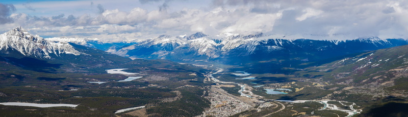 snow, scenery, nature, jasper, travel destinations, outdoors, valley, land, snowcapped mountain, beauty in nature, canada, national park, environment, winter