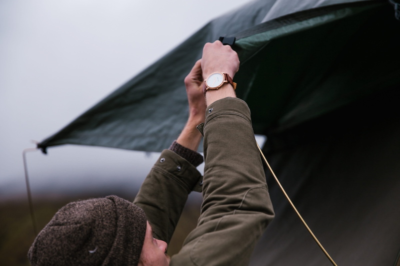 Equipment, human foot, lifestyles, travel, Tent, Young, jacket, tourist, setting up, leisure activity, Adventure, Travelling, 25-30 year old, rain, trekking