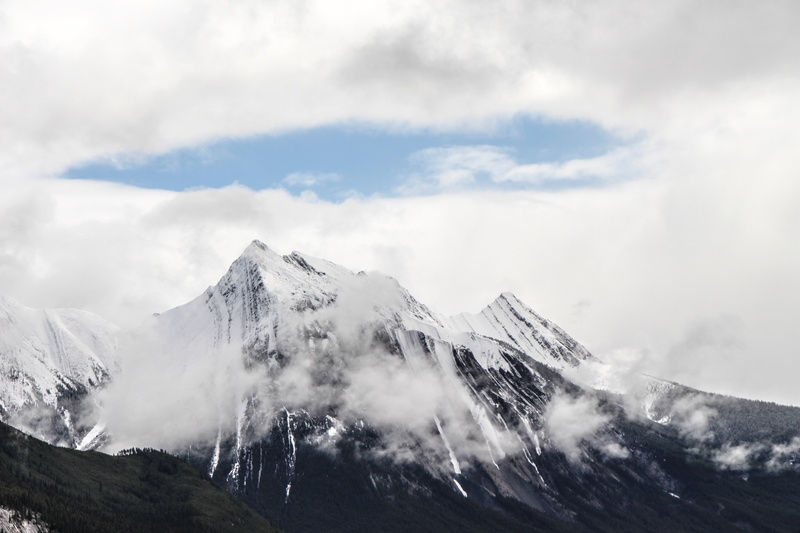 mountain, 5K, cold temperature, spring, tranquility, landscape, summit, success, hiking, snow pack, range, clouds, outdoors, adventure, mountain top, canada