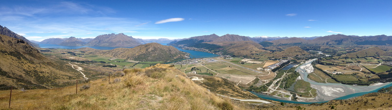 no people, beauty in nature, scenic, queenstown, outdoors, road, mountain range, semi-arid, royalty, scenery, south island, panorama, 8K, landscape, tranquility