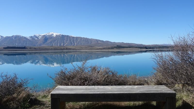water, Lake Tekapo, sky, mountain range, mountain, snowy peak, scenics - nature, snow, cold temperature, day, lake, beauty in nature, landscape, snowcapped mountain