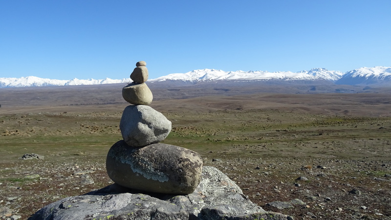 New Zealand, landscape, snowy peak, 5K