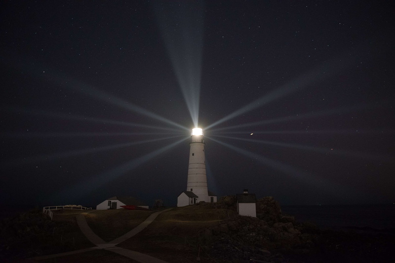 light, bright, star - space, spotlight, usa, light - natural phenomenon, 2K, safety, light beam, lighthouse, signal, architecture, historic, built structure