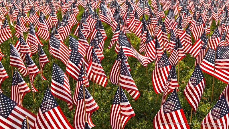 common, massachusetts, heroes, boston, Holidays, military, 2K, flags, garden