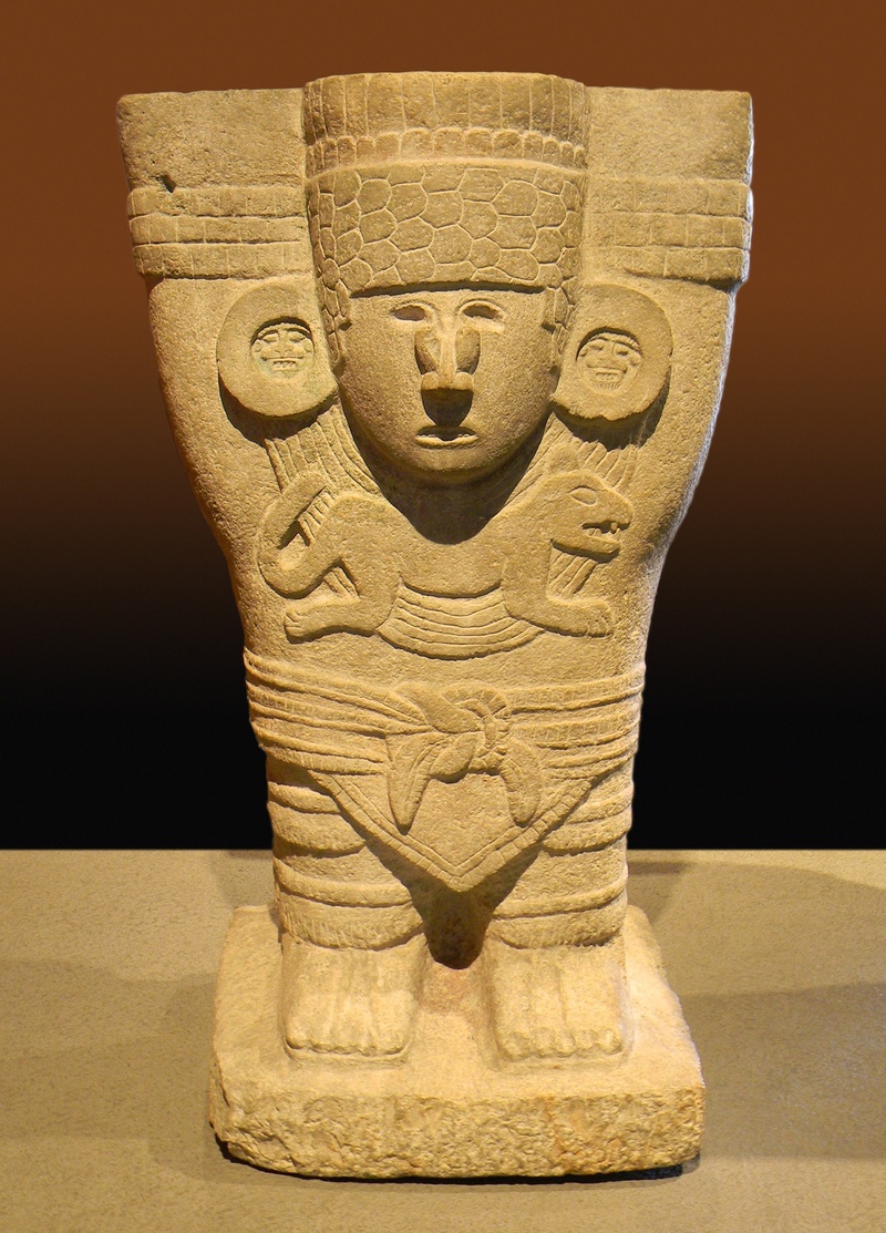 2K, wall - building feature, male likeness, sculpture, mexican, statue, belief, ancient, human representation, man, mexico, old, indoors, creativity, craft