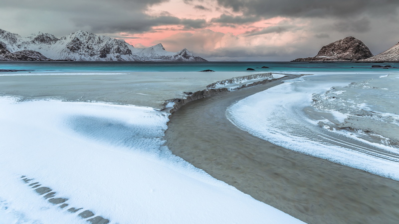 4K, Lofoten, nature, Norway