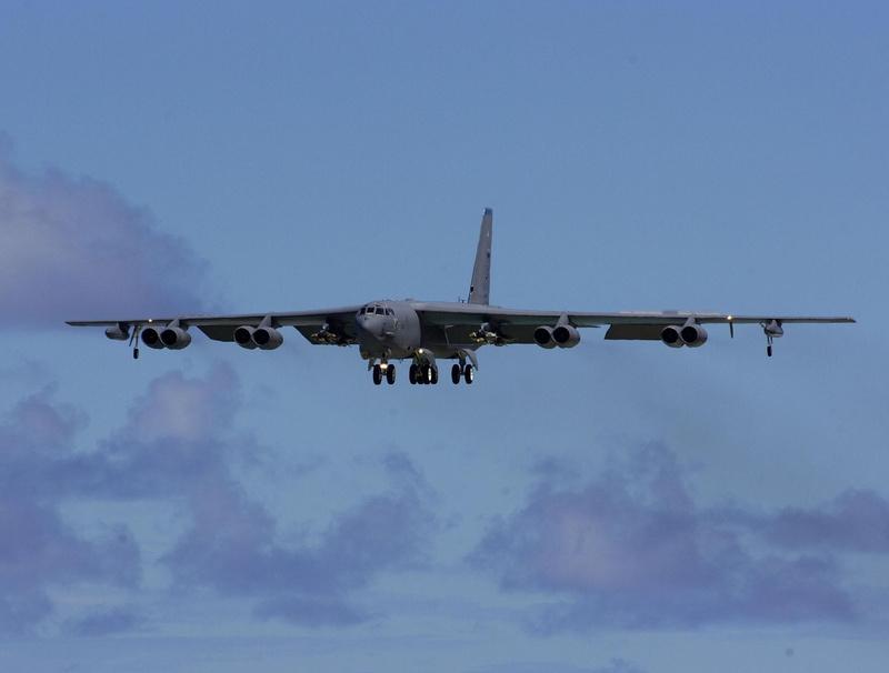 boeing, airplane, bomber, b-52, b, aircraft planes, airforce, plane, stratofortress, 1080P