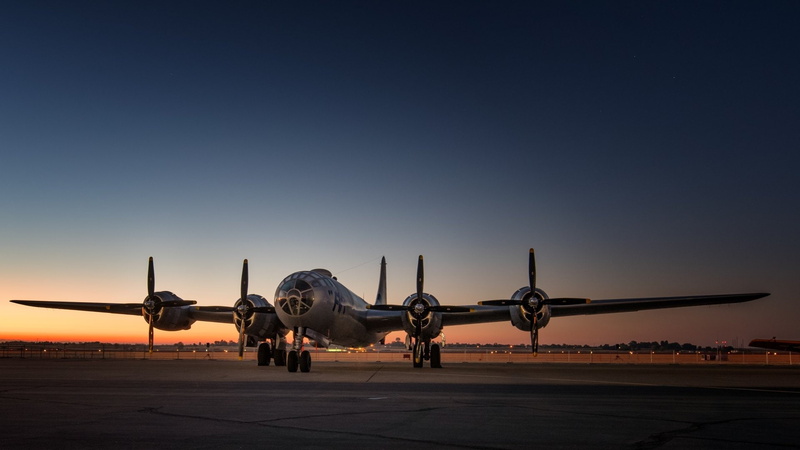 Military, Bombers, 1080P, Boeing B-29 Superfortress, Air Force, Bomber, Airplane, Warplane, Aircraft
