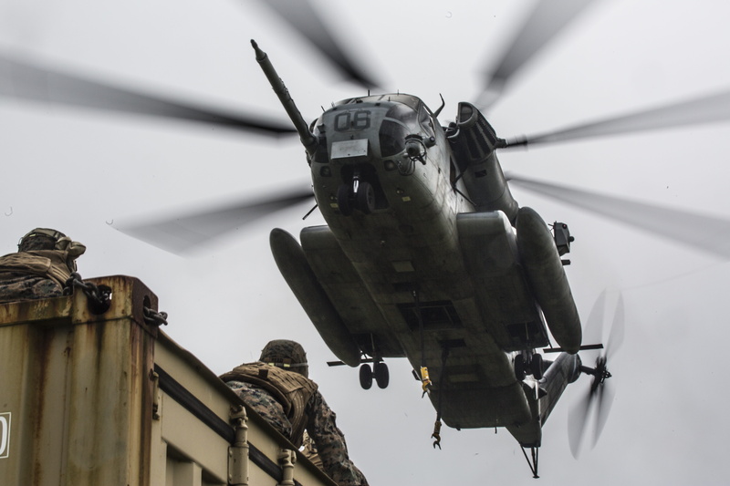 helicopter, 5K, states, plane, air force, air vehicle, ch-53e, gray, transportation, sky, no people, armed forces, aerospace industry, military, outdoors