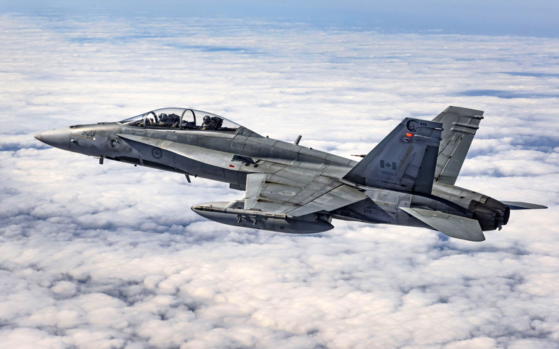 Douglas, aerospace industry, Fighter, motion, k, McDonnell, cf, on the move, side view, Hornet, airplane, air vehicle, nature, flying, plane, navy, outdoors