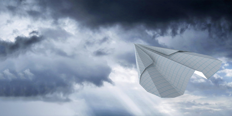 storm cloud, outdoors, mid-air, heaven, wet, environment, nature, cloud, aeroplane, photo, air, cloudscape, concept, fly, sky, travel, origami, wing, conceptual