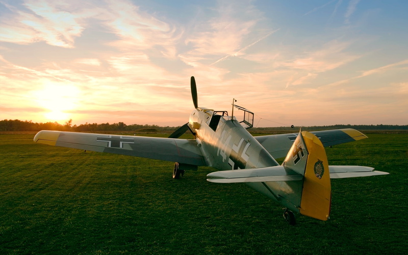 1080P, Messerschmitt Bf.109E, Luftwaffe, Messerschmitt, Bf 109, Me-109, The Second World War, Air force