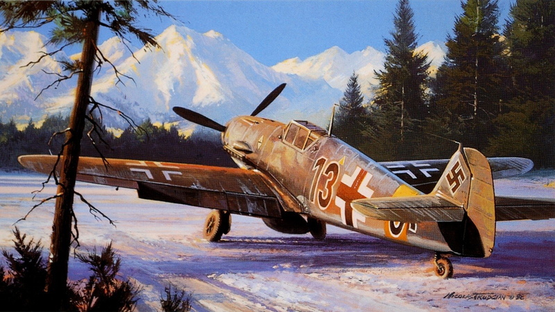 720P, Military Aircrafts, Messerschmitt Bf 109