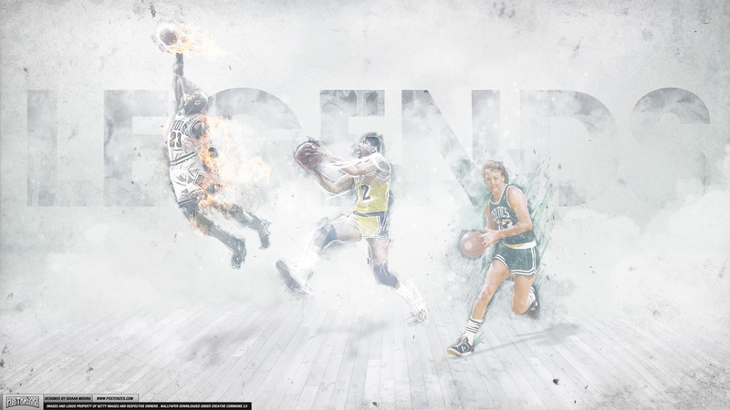 1080P, basketball, magic, legends, michael, johnson, larry, bird, jordan, hd, sports
