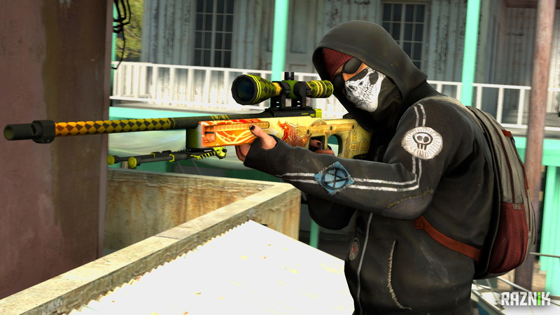 Dragon Lore, 1080P, RAZNiK, Counter, Strike: Global Offensive
