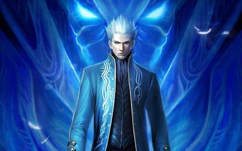 1080P, Virgil, the demon, Devil may cry 3, DMC, special edition, devil trigger, game, blonde