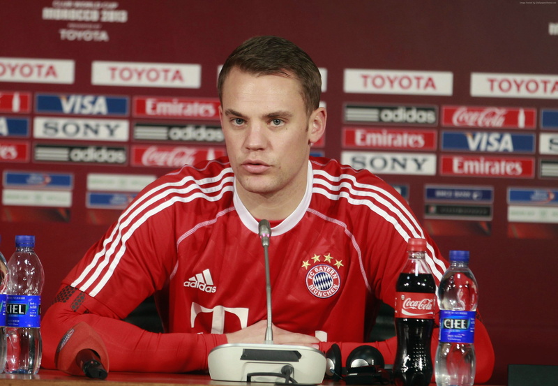 Football, Manuel Neuer, soccer, Goalkeeper, Bayern Munich, The best players 2015, FIFA, 2K