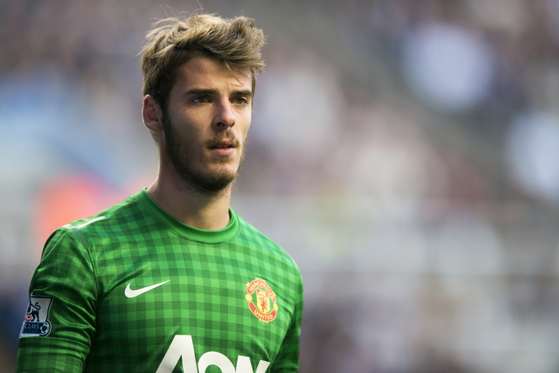 Spanish, Gea, nike, 5K, Goalkeeper, Manchester United, men, shirt, jersey, De GEA, s, green, Manchester