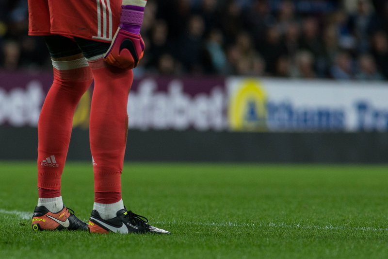 sports equipment, standing, one person, player, 4K, sport, grass, football, focus on foreground, low section, athlete, soccer, soccer ball, spectator