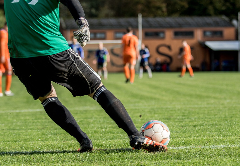 team sport, football, men, nature, competition, athlete, people, competitive sport, soccer player, focus on foreground, foot, players, 4K, playing, sport