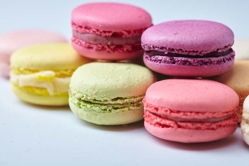 sweet, macaron, 5K, dessert, colorful, macaroon, cookies, almond