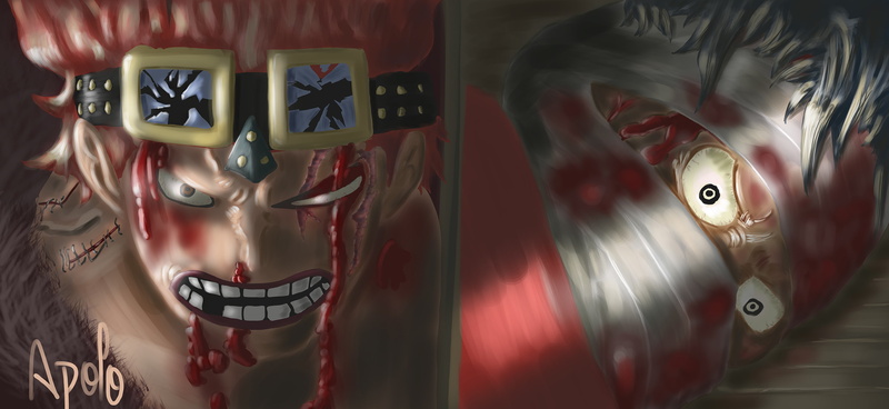 2K, Eustass Kid, One Piece, Anime, Monkey D. Luffy