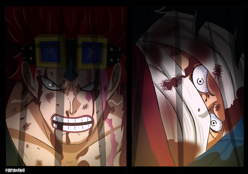 Anime, Monkey D. Luffy, 4K, Eustass Kid, One Piece