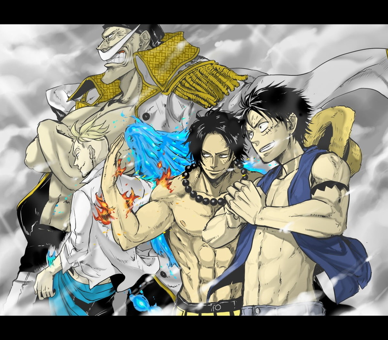 fire, male likeness, wall - building feature, anime, One Piece, sculpture, Portgas D. Ace, auto post production filter, piece, craft, representation