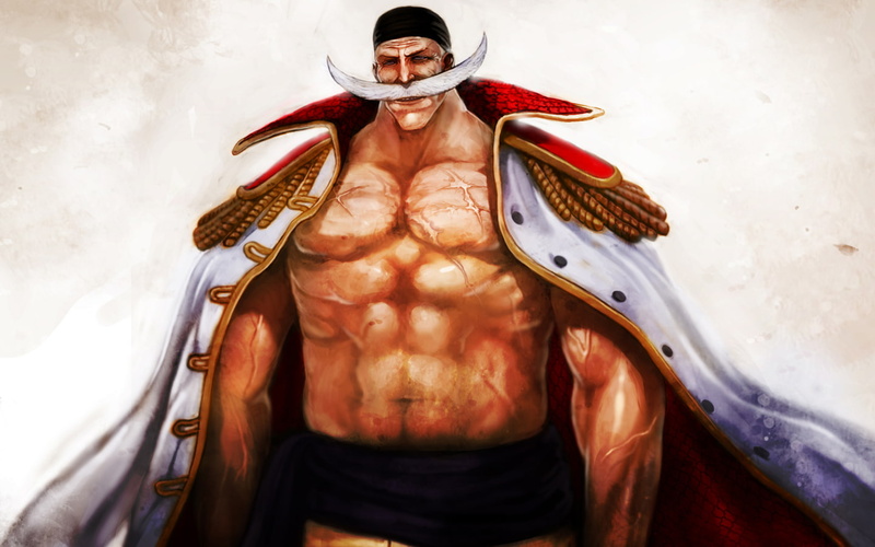 adult, shirtless, one person, animal body part, human body part, men, front view, muscular build, lifestyles, vitality, Whitebeard, 720P, young adult