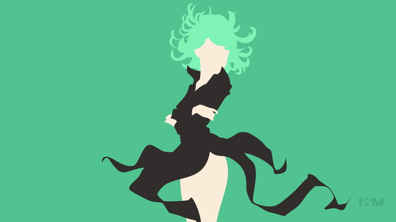 Anime, One-Punch Man, 1080P, Minimalist, Tatsumaki (One-Punch Man), One Punch-Man