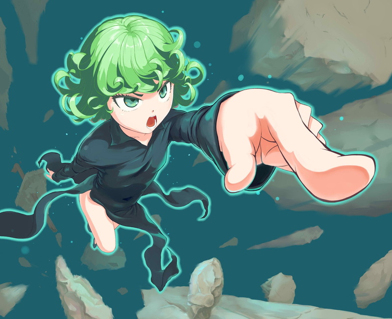 One-Punch Man, Anime, Tatsumaki (One-Punch Man), 1080P