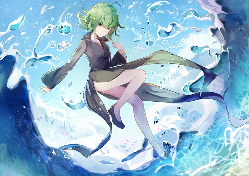 720P, One-Punch Man, Anime, Tatsumaki (One-Punch Man)