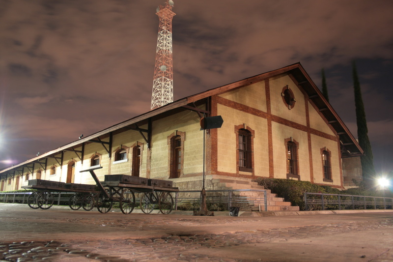 4K, park three centuries, outdoors, nature, mexico, dusk, cloud - sky, city, building exterior, religion, trains, transportation, aguascalientes, travel destinations