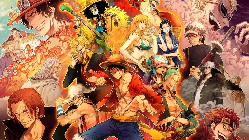 Monkey D. Luffy, Straw Hat Pirates, Tony Tony Chopper, Ussop, 1080P, Shanks, Roronoa Zoro, Brook, Nico Robin, Trafalgar Law, One Piece, Donquixote Doflamingo