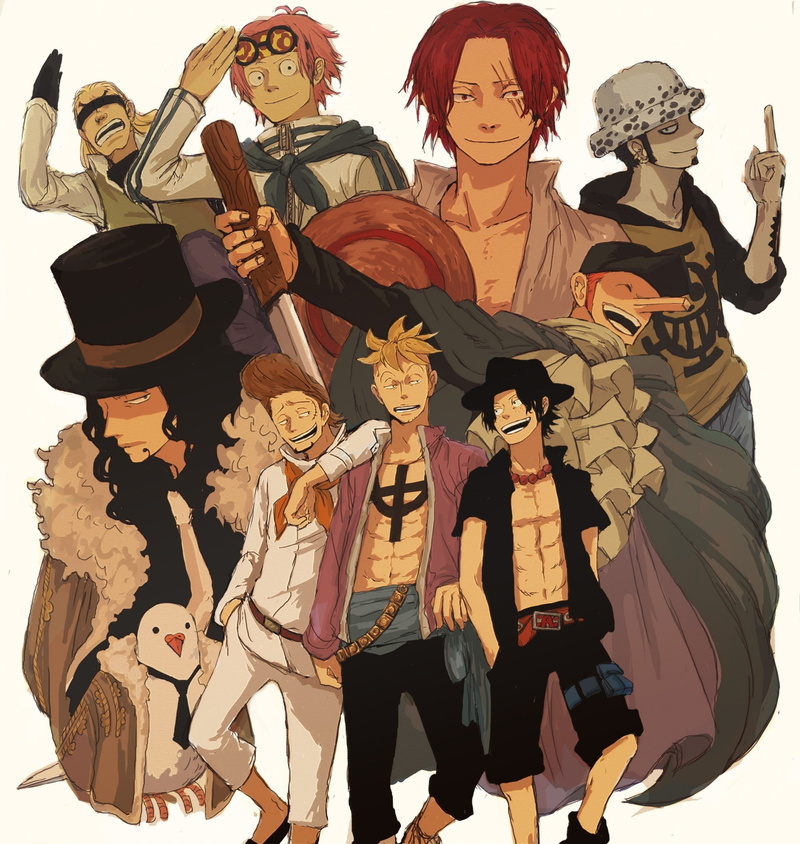 lucci, 720P, hd, shanks, law, one piece, piece, trafalgar, one, anime, Ace, phoenix, rob, art, x, marco