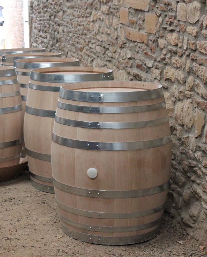 Barrel, stone wall, 4K, indoors, cylinder, business, Wine, food and drink industry, food and drink, no people, drink, container, keg, stack, brick wall