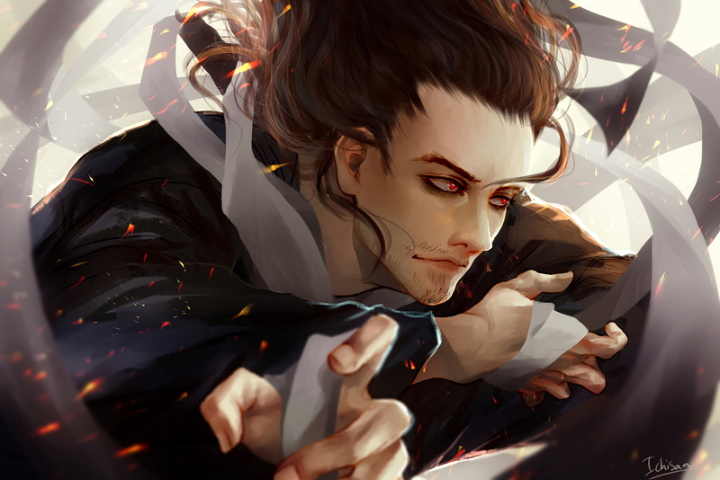 4K, Brown Hair, My Hero Academia, Anime, Red Eyes, Boku no Hero Academia, Shouta Aizawa