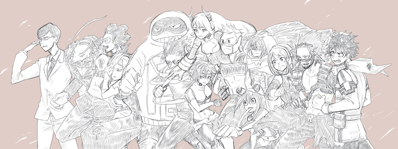 Shouta Aizawa, Ochaco Uraraka, Mirio Togata, My Hero Academia, 1080P, Tenya Iida, Eijiro Kirishima, Anime, Tsuyu Asui, Izuku Midoriya