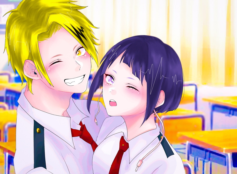 1080P, Anime, Denki Kaminari, My Hero Academia, Kyoka Jiro