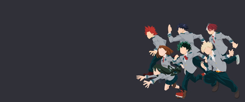 Tenya Iida, Shoto Todoroki, Izuku Midoriya, Katsuki Bakugou, 2K, My Hero Academia, Eijiro Kirishima, Anime, Ochaco Uraraka, Tsuyu Asui