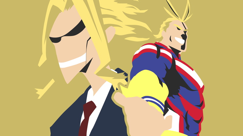 Anime, My Hero Academia, Toshinori Yagi, 4K, All Might