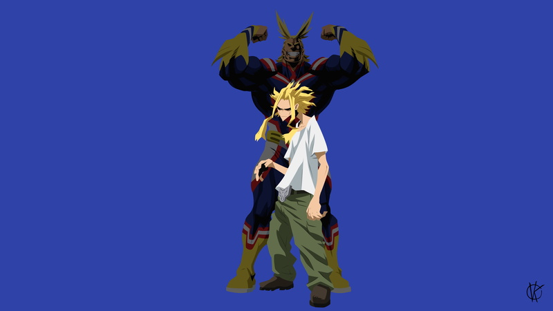 4K, My Hero Academia, Anime, All Might, Toshinori Yagi