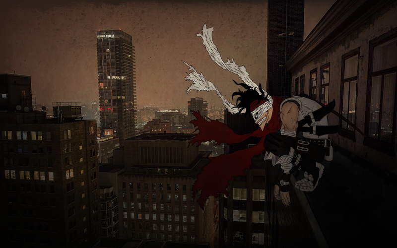 City, Stain (Boku No Hero Academia), My Hero Academia, Chizome Akaguro, 1080P, Anime