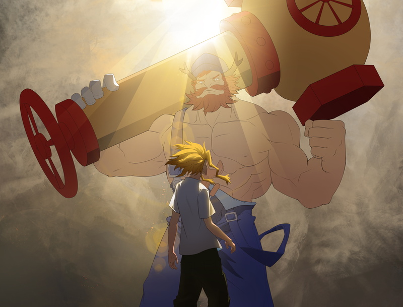My Hero Academia, Anime, Toshinori Yagi, All Might, 4K