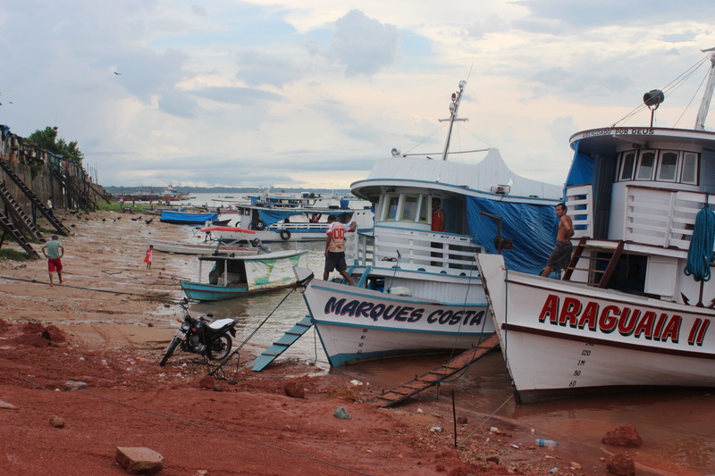 boats at shoreline, water, fishing boat, para, nautical vessel, river, fishing industry, land, transportation, brazil, architecture, sand, amazonas, sea