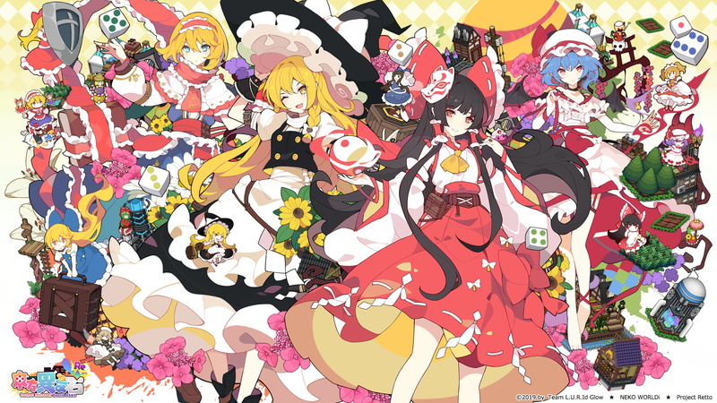 Flandre Scarlet, Remilia Scarlet, Hourai (Touhou), Shanghai Doll, Touhou, Yuuka Kazami, Star Sapphire, 1080P, Luna Child, Reimu Hakurei, Sunny Milk, Anime