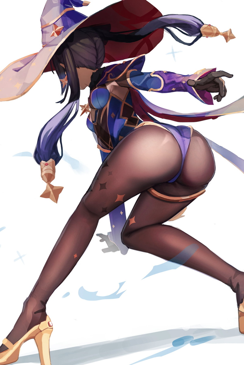 Genshin Impact, 720P, Mona (Genshin Impact), anime girls