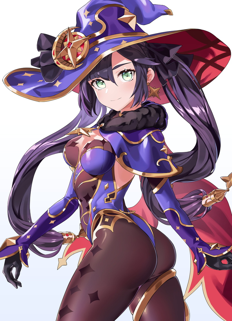 5K, Mona (Genshin Impact), Genshin Impact, anime girls